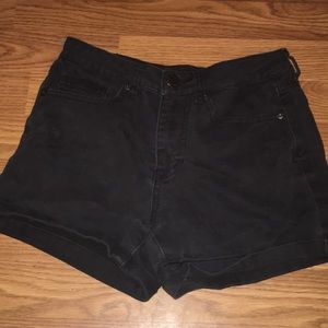 Black Aeropostale high waisted shorts!